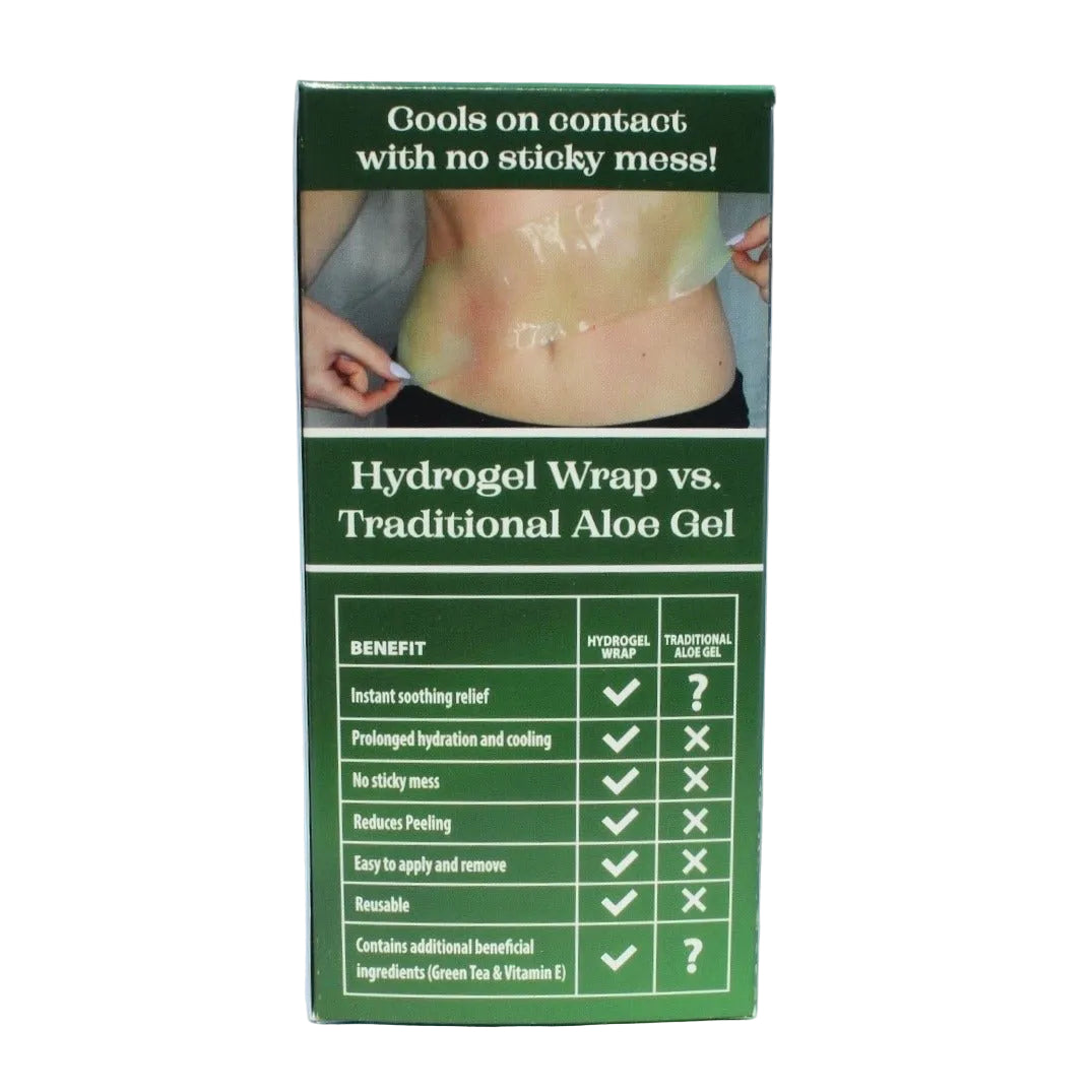 Aloe Wrap PLUS – The Ultimate Hydrating Hydrogel for Skin Recovery