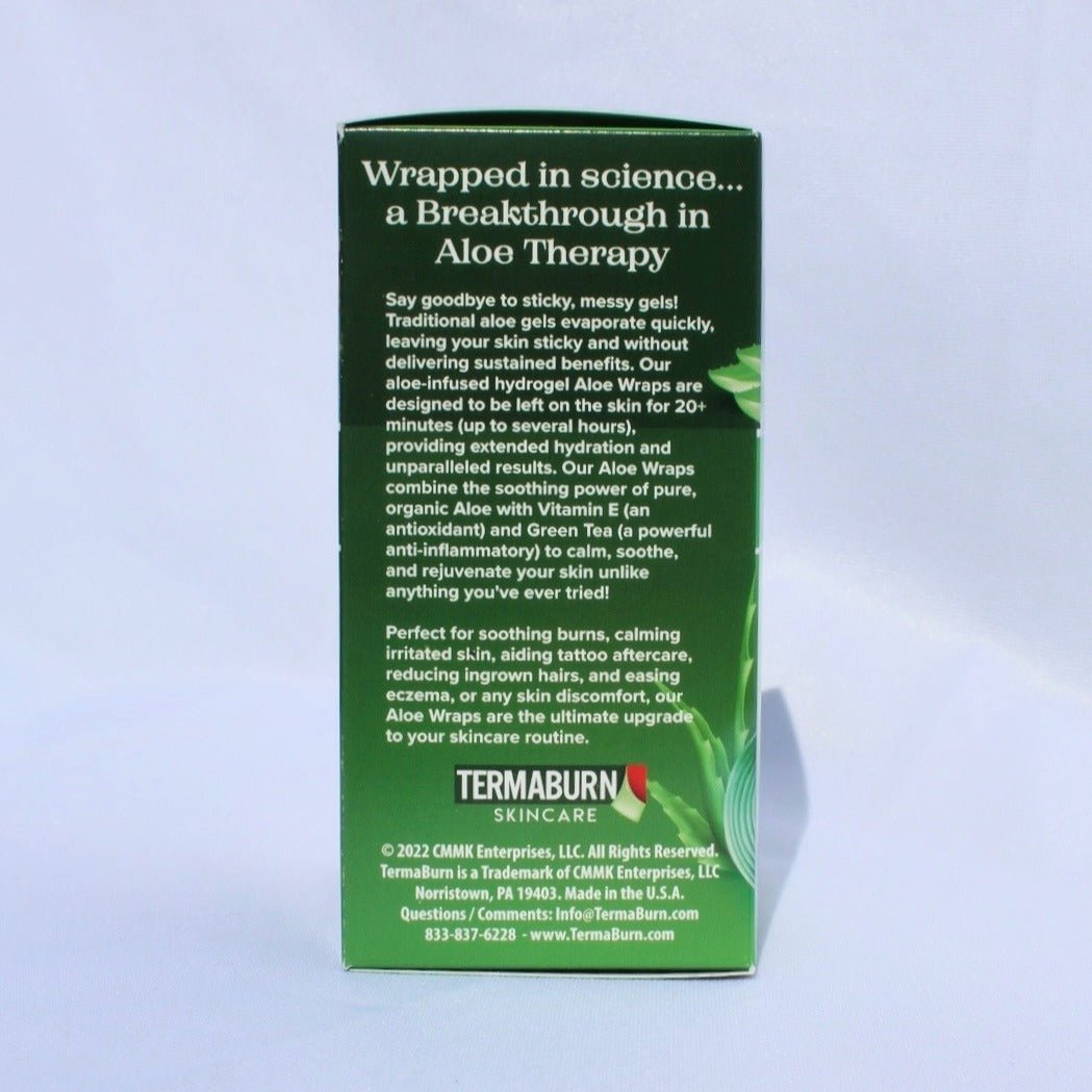 Aloe Wrap PLUS – The Ultimate Hydrating Hydrogel for Skin Recovery - TermaBurn