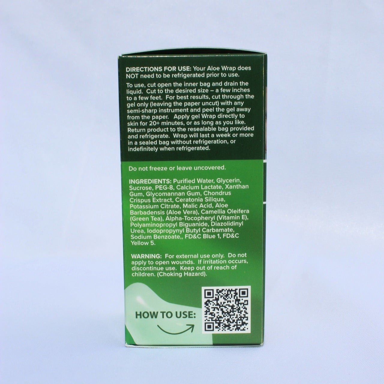 Aloe Wrap PLUS – The Ultimate Hydrating Hydrogel for Skin Recovery - TermaBurn