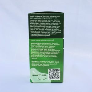 Aloe Wrap PLUS – The Ultimate Hydrating Hydrogel for Skin Recovery - TermaBurn