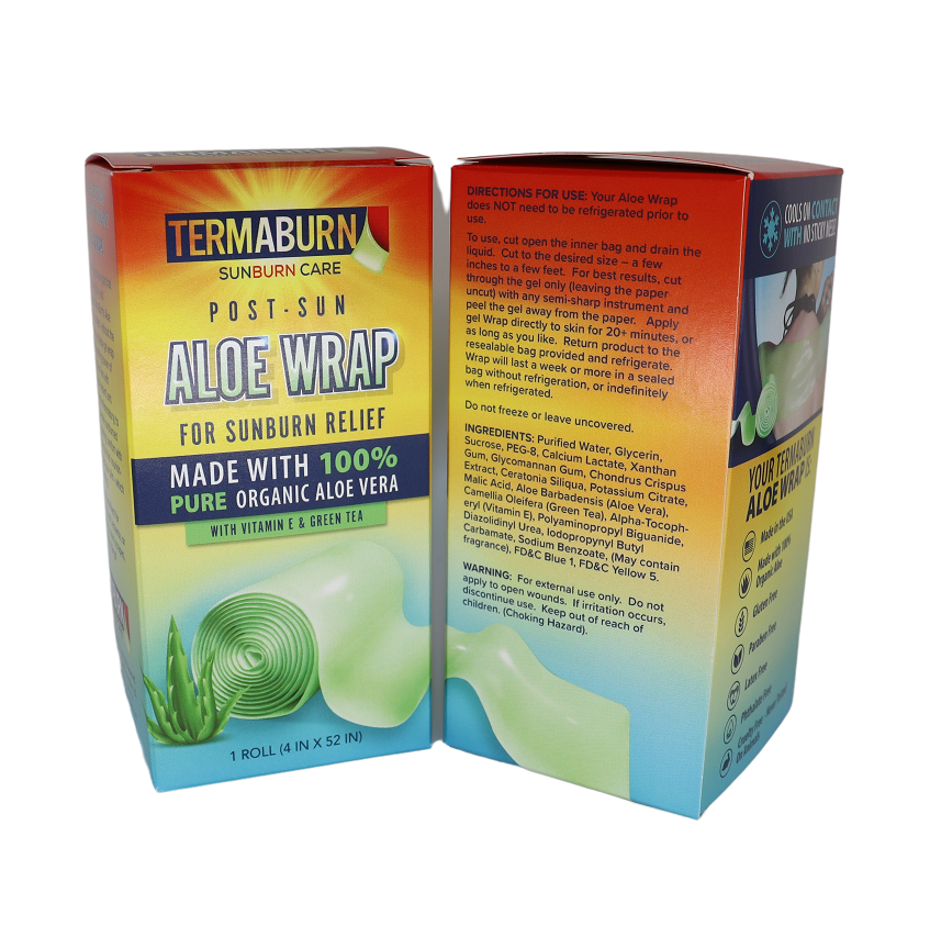 The Original "Wearable Aloe" : 4"x52" Hydrogel Wrap